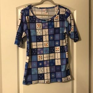 Snowman Legging material Gigi XL